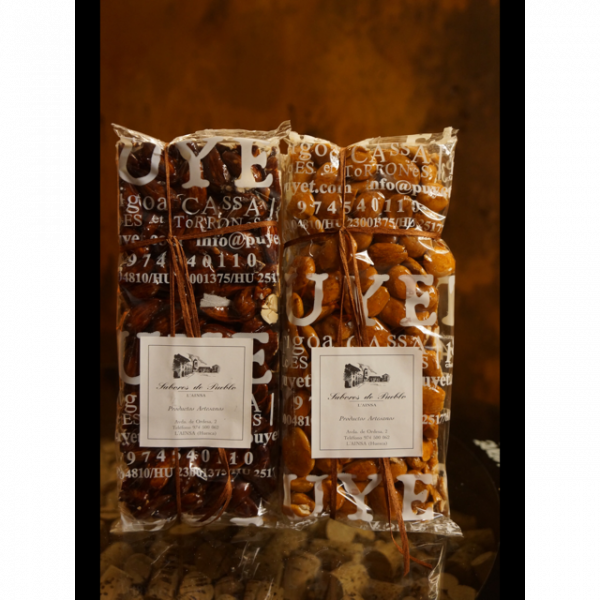 TURRÓN NEGRO ALMENDRA SABORES DE PUEBLO