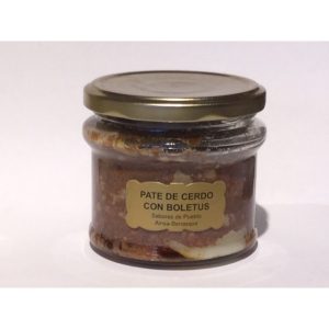 PATÉ DE CERDO CON BOLETUS